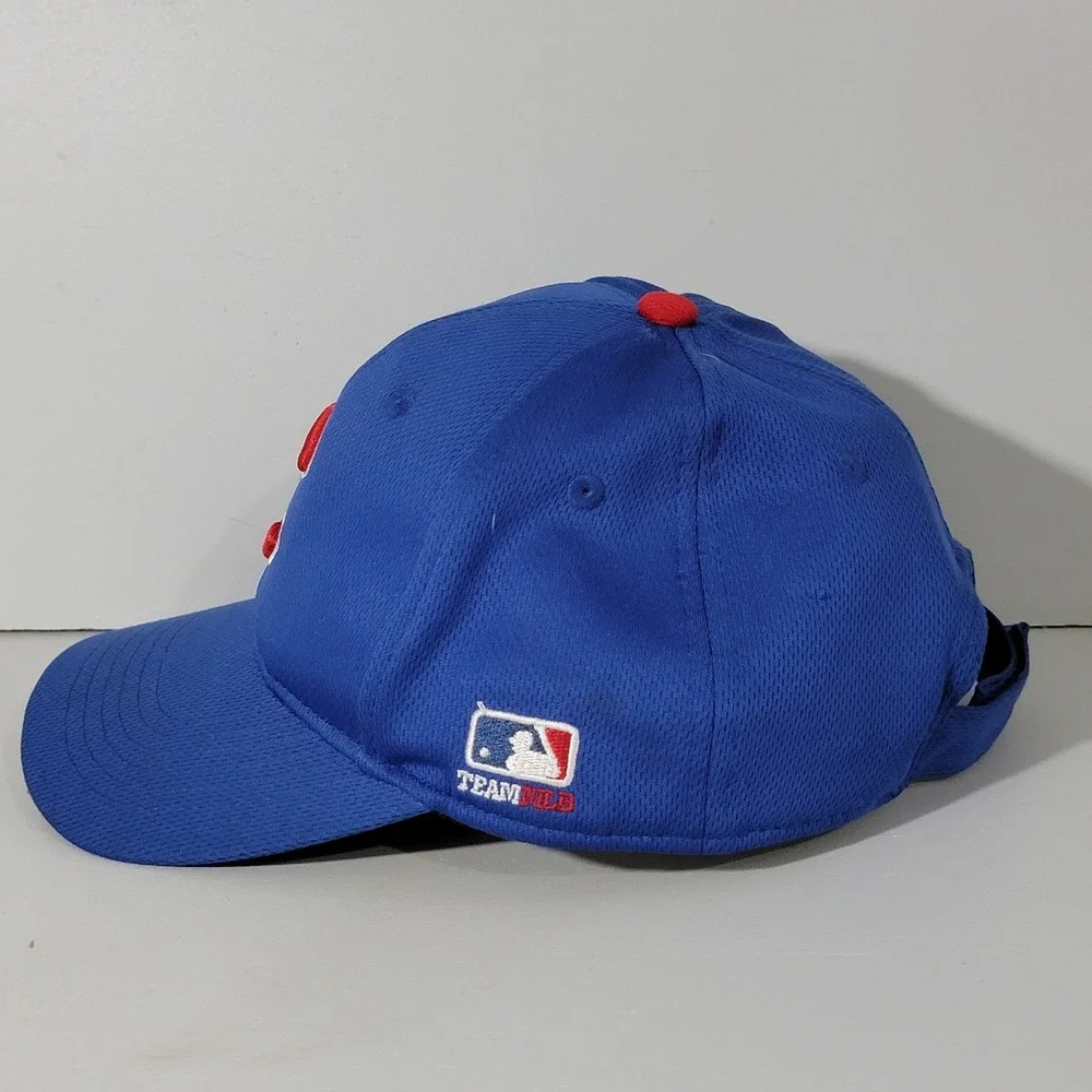 OC Sports Chicago Cubs Youth Baseball Hat Blue Team MLB Adjustable Cap
